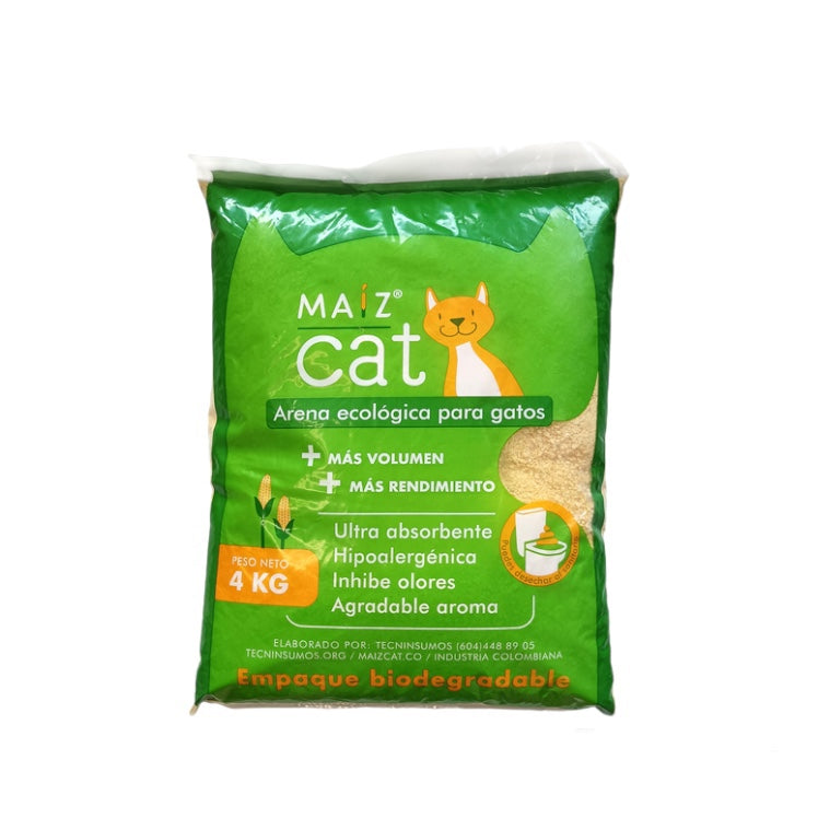 Arena sanitaria Maíz cat