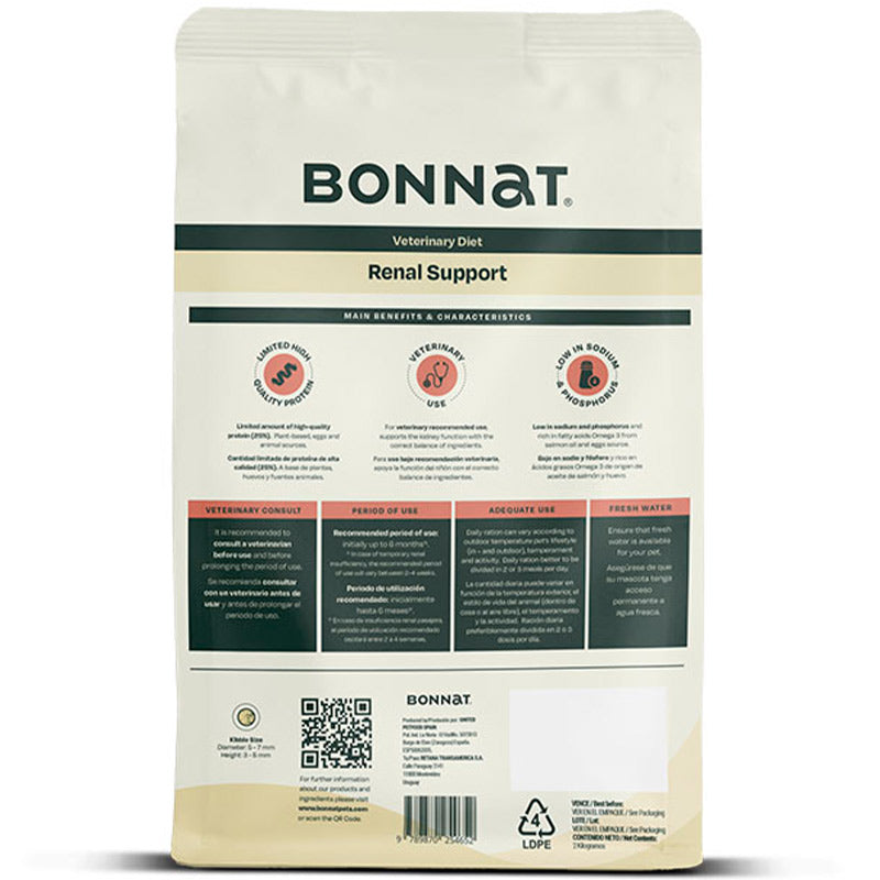 Bonnat Renal Support felino 2kg